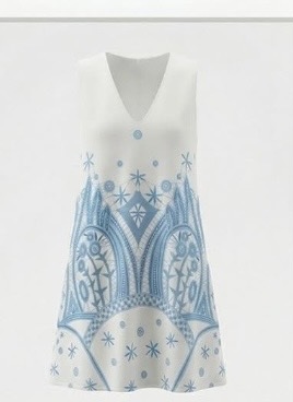 Mia dress blue